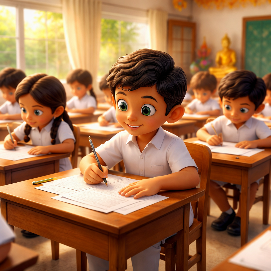 Childrens Dhamma School Exam - Roman Catholic