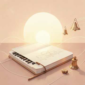 Notebook Sunrise cover art